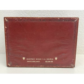 SCATOLA OROLOGIO MONTRES ROLEX S.A GENEVE SWITZERLAND 53.00.01 BOX CLOCK VINTAGE