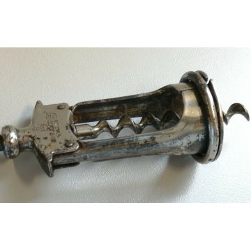ANTICO CAVATAPPI CAMPANA Solingen AUG. KNECHT epoca 900 Corkscrew Tirebouchon 