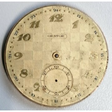 11 pz. MOVIMENTO OROLOGIO TASCA quadrante VINTAGE OLD POCKET WATCH MONACHINA