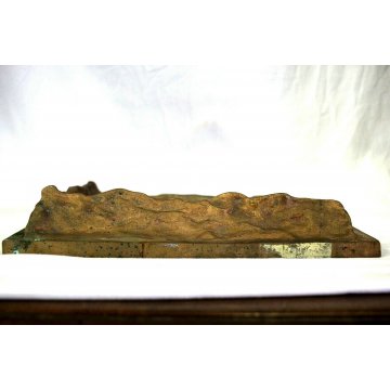 FORMELLA BASSORILIEVO Bruno Cassinari MULTIPLO BRONZO 32/100"Figura"ARTE MODERNA