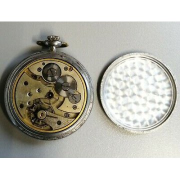 ANTICO OROLOGIO TASCA Cortébert EPOCA anni 60 OLD POCKET WATCH montre de poche
