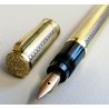 WATERMAN IDEAL Antica Penna Stilografica RETRATTILE Safety ORO 18k FOUNTAIN PEN