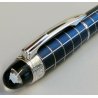 RARA MONTBLANC Starwalker PENNA SFERA Gomma e Metallo VINTAGE OLD PEN collezione