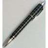 RARA MONTBLANC Starwalker PENNA SFERA Gomma e Metallo VINTAGE OLD PEN collezione