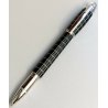 RARA MONTBLANC Starwalker PENNA SFERA Gomma e Metallo VINTAGE OLD PEN collezione