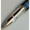 RARA MONTBLANC Starwalker PENNA SFERA Gomma e Metallo VINTAGE OLD PEN collezione