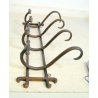 ANTICO APPENDIAPITI ATTACCAPANNI ABITI THONET FAGGIO 800 LEGNO CAPPELLIERA EPOCA