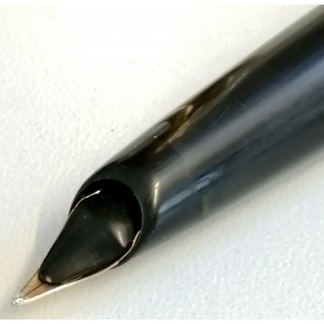 PENNA STILOGRAFICA Aurora 888 DUO CART nero LAMINATA ORO OLD GOLDEN FOUNTAIN PEN