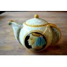 ANTICO SERVIZIO TÈ CAFFE 8pers F. Mengaroni PESARO DECORO Belle Donne ART DECO'