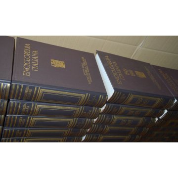 ANTICA ENCICLOPEDIA Treccani 59 LIBRI epoca 1949 35 volumi + 24 appendici album 