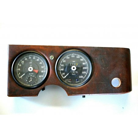 Jaguar MK2-38 DASHBOARD SPEEDOMETER Smiths TACHIMETRO CONTAGIRI LEGNO EPOCA 1960