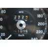 Jaguar MK2-38 DASHBOARD SPEEDOMETER Smiths TACHIMETRO CONTAGIRI LEGNO EPOCA 1960
