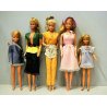 LOTTO 3 BARBIE 2 SKIPPER Mattel Inc. ANNI 60 OUTFIT VESTITI VINTAGE TOYS FIGURE 