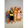 LOTTO 3 BARBIE 2 SKIPPER Mattel Inc. ANNI 60 OUTFIT VESTITI VINTAGE TOYS FIGURE 
