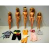 LOTTO 3 BARBIE 2 SKIPPER Mattel Inc. ANNI 60 OUTFIT VESTITI VINTAGE TOYS FIGURE 