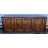 ANTICA GRANDE CREDENZA LEGNO NOCE MADIA EPOCA 1800 4 ANTE 1 CASSETTO SIDEBOARD