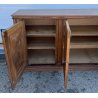 ANTICA GRANDE CREDENZA LEGNO NOCE MADIA EPOCA 1800 4 ANTE 1 CASSETTO SIDEBOARD