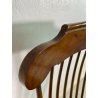 SEDIA POLTRONA STILE PAOLO BUFFA LEGNO NOCE MID CENTURY WINDSOR CHAIR LASTRONATA