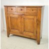 ANTICA CREDENZA ARTE POVERA LEGNO ABETE ORIGINALE MADIA EPOCA 1800 3 CASSETTI 