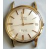 ANTICO OROLOGIO POLSO Vetta AUTOMATICO DATA anni 60 PLAQUE ORO OLD VINTAGE WATCH