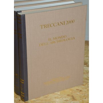 ENCICLOPEDIA Treccani MODA + MONDO DELL'ARCHEOLOGIA 6 LIBRI con CD epoca 2002