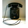 TELEFONO A DISCO DA PARETE MODERNARIATO Siemens Milano BACHELITE FUNZIONANTE '30