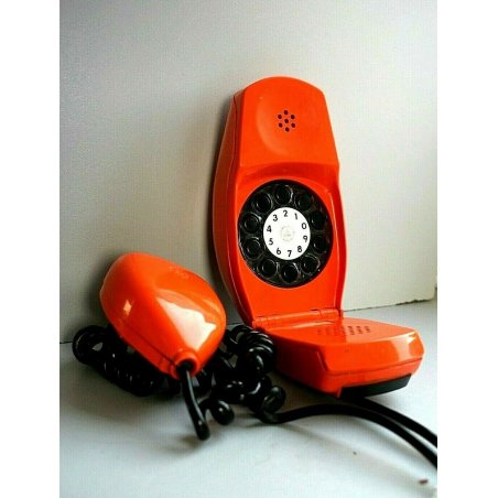 RARO TELEFONO GRILLO ARANCIONE SIEMENS SIP DESIGN Marco Zanus Richard Sapper '70