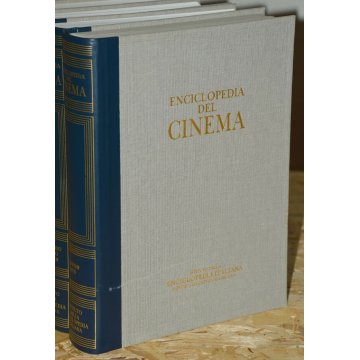 ENCICLOPEDIA DEL CINEMA Treccani 7 LIBRI epoca 2003 COFANETTO DVD + CD VINTAGE