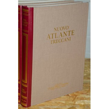 GRANDE ATLANTE GEOGRAFICO + NUOVO Treccani 5 LIBRI epoca 1995 COFANETTO + 2 CD