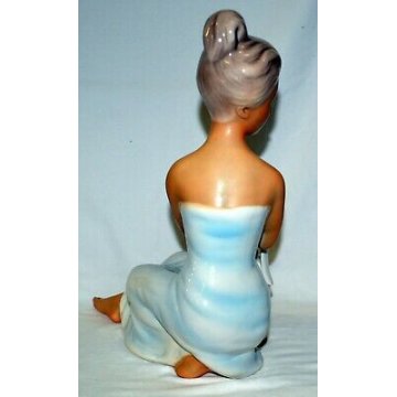 ANTICA SCULTURA Ceramica Ronzan ITALIA TORINO NUDO VENERE DONNA FIGURA LADY OLD