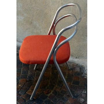 set 6 Sedie Originali Design Santi 1972 Santina Poltrona armchair sedia Zanotta