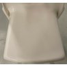 SEDIA SELENE VINTAGE ARTEMIDE DESIGN VICO MAGISTRETTI ANNI 60 BIANCA PLASTICA 