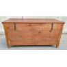 ANTICA PICCOLA CREDENZA CASSAPANCA LEGNO MASSELLO ABETE OLD FINE 1800 EPOCA