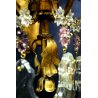 ANTICA COPPIA  APPLIQUE VETRO Murano LAMPADA MURO OLD GLASS WALL LAMP LIBERTY 
