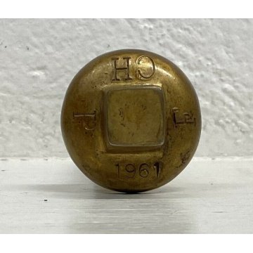 ANTICA RARA VITE FERROVIE PREMIO 1961 OTTONE AMERICA BULLONE VINTAGE ANNI 60 OLD