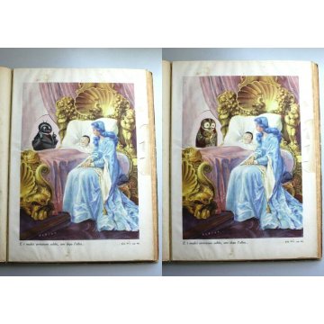 ANTICO LIBRO Le avventure di Pinocchio C.Collodi ILL. ANIMATE EDIZ. Cavallo 1944