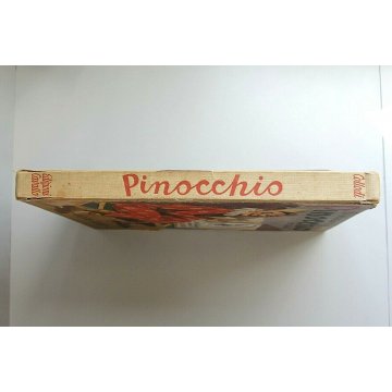 ANTICO LIBRO Le avventure di Pinocchio C.Collodi ILL. ANIMATE EDIZ. Cavallo 1944