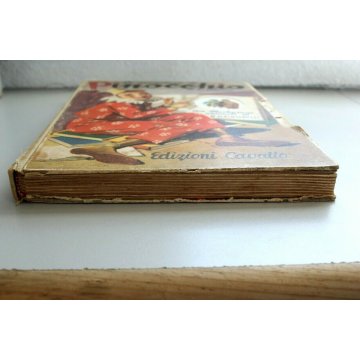ANTICO LIBRO Le avventure di Pinocchio C.Collodi ILL. ANIMATE EDIZ. Cavallo 1944