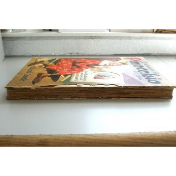 ANTICO LIBRO Le avventure di Pinocchio C.Collodi ILL. ANIMATE EDIZ. Cavallo 1944