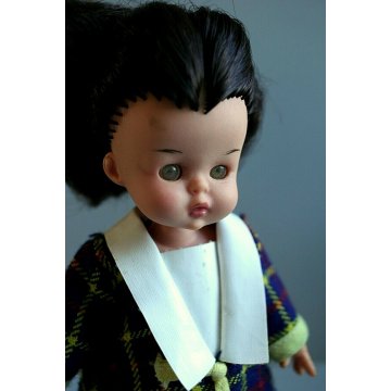 BAMBOLA DOLL Lucia MINI FURGA LISA E LUCIA VESTITO CATALOGO vintage OCCHI VERDI