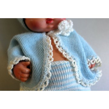 BAMBOLA MINI BABY DOLL FURGA Ninì e Nanà  VESTITO mod 2462 CATALOGO vintage '60