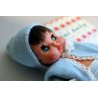 BAMBOLA MINI BABY DOLL FURGA Ninì e Nanà  VESTITO mod 2462 CATALOGO vintage '60