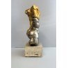 SCULTURA BRONZO Enrico Manera FIRMA 3/100 BUSTO DONNA  ARTE CONTEMPORANEA '70