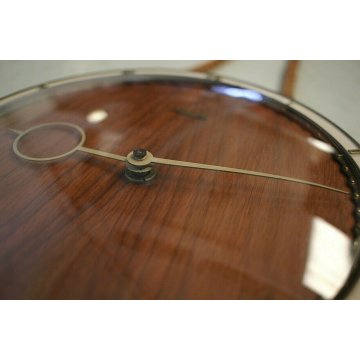 OROLOGIO MURO Kienzle VINTAGE LEGNO CORDA WALL KLOCK ROPE WOOD Mid Century '50s