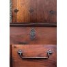 ANTICA CASSAPANCA PANCA NOCE 1700 EPOCA PERFETTA MOBILE ENTRATA GAMBE FERINE OLD