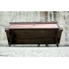 ANTICA CASSAPANCA PANCA NOCE 1700 EPOCA PERFETTA MOBILE ENTRATA GAMBE FERINE OLD