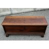 ANTICA CASSAPANCA PANCA NOCE 1700 EPOCA PERFETTA MOBILE ENTRATA GAMBE FERINE OLD