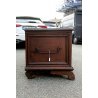 ANTICA CASSAPANCA PANCA NOCE 1700 EPOCA PERFETTA MOBILE ENTRATA GAMBE FERINE OLD
