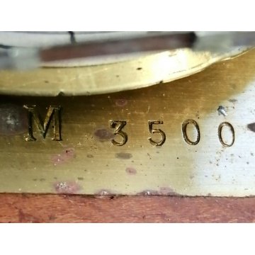 ANTICO BAROGRAFO Aviazione Militare Italiana EPOCA 1900 legno mogano AGOLINI