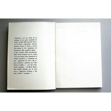 LIBRO "Requiem" PER TRE ARTISTI Carlo Zapelloni Il Cigno 1964 POESIE e IMMAGINI 